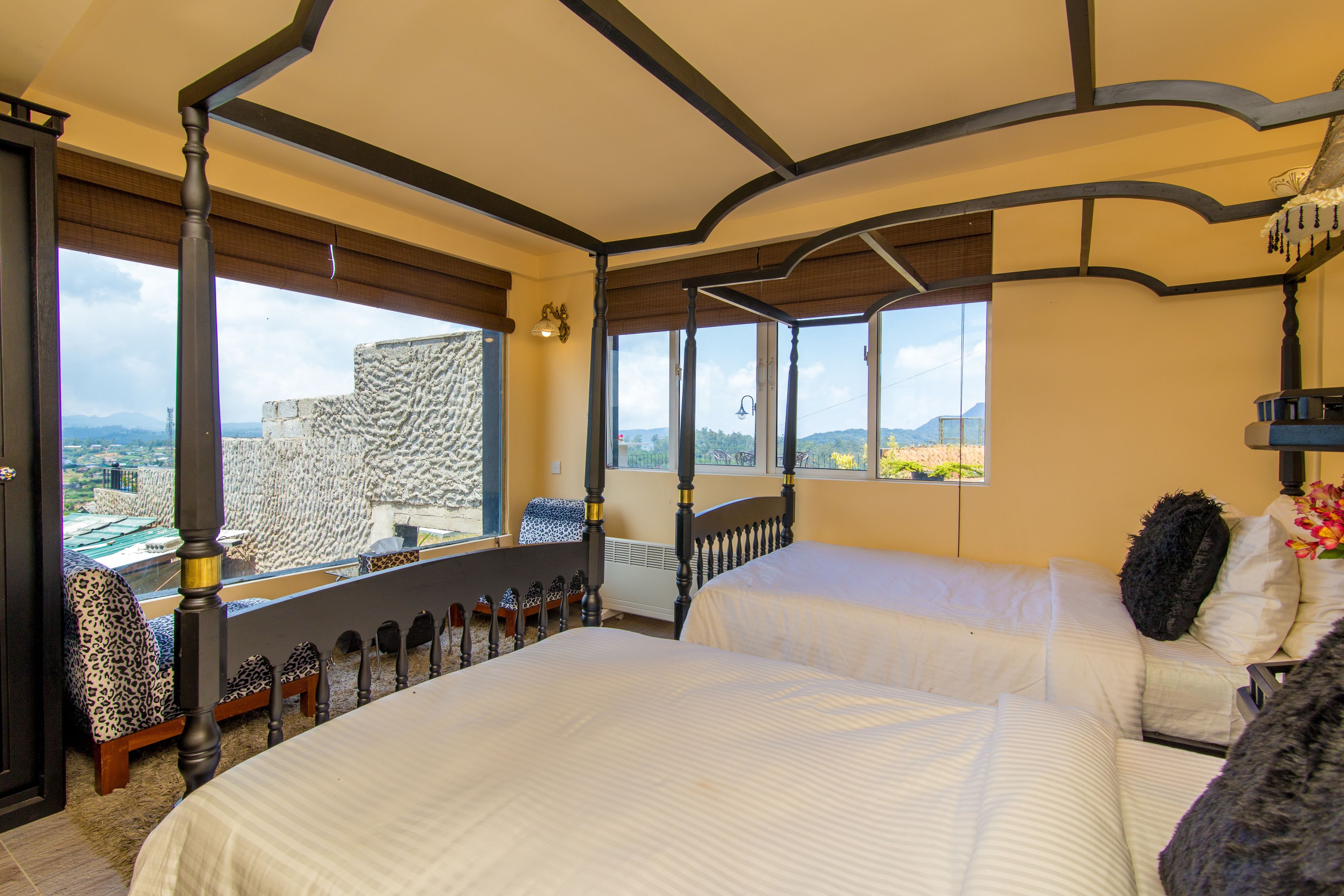 double room, mountain view | 1 bedroom, egyptian cotton sheets, premium bedding, down duvets