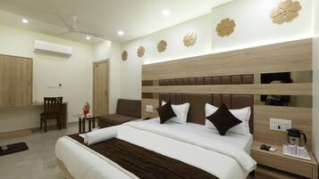 Quarto executivo | 1 quarto, roupas de cama de algodão egípcio, roupas de cama premium