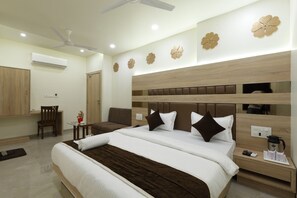 Chambre exécutive | 1 chambre, draps en coton égyptien, literie de qualité
