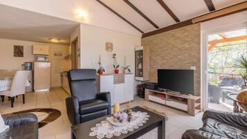 Smart-TV, Kamin, DVD-Player