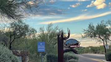 Overnattingsstedets uteområder