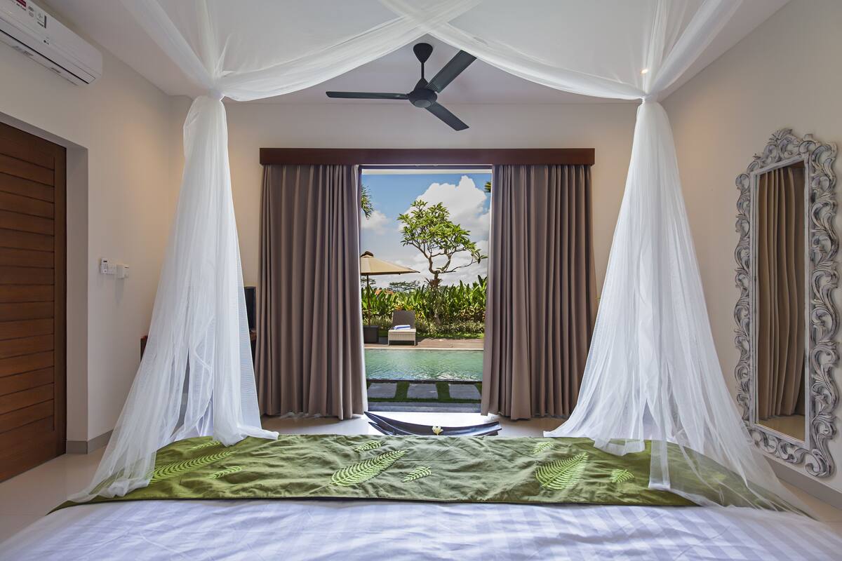 Honeymoon villa, 1 slaapkamer, privézwembad | Uitzicht vanuit de kamer