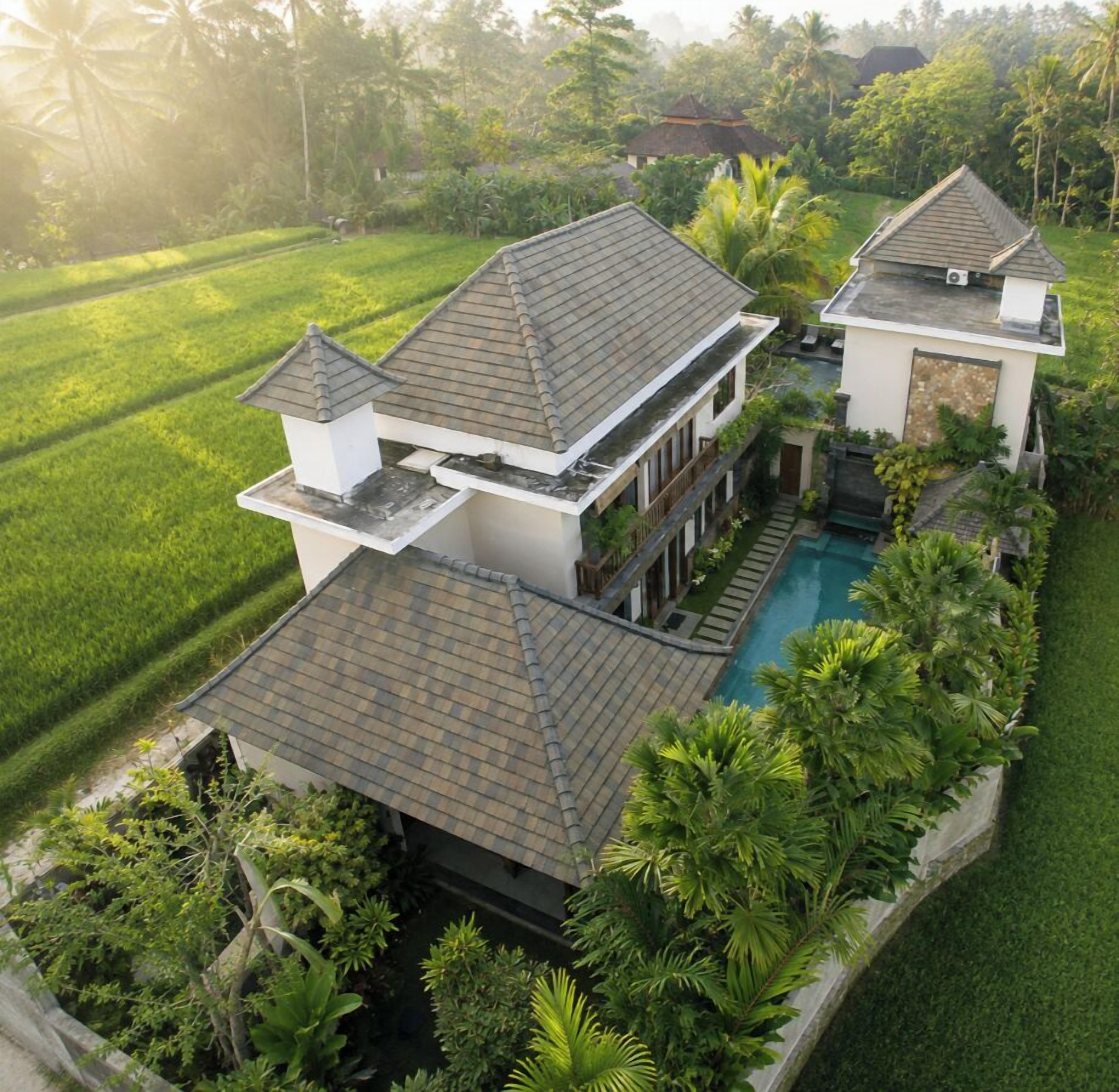 ด้านหน้าที่พัก