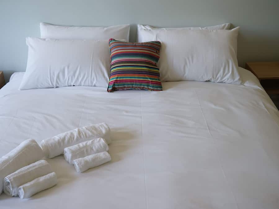 Egyptian cotton sheets, premium bedding, free WiFi, bed sheets