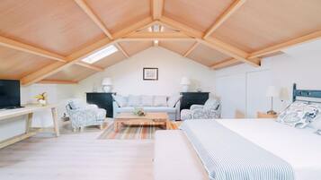1 chambre, literie de qualité supérieure, rideaux occultants