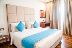 Superior Double Room, City View | Minibar, in-room safe, desk, soundproofing - Ascent Biz Hotel (Noida)