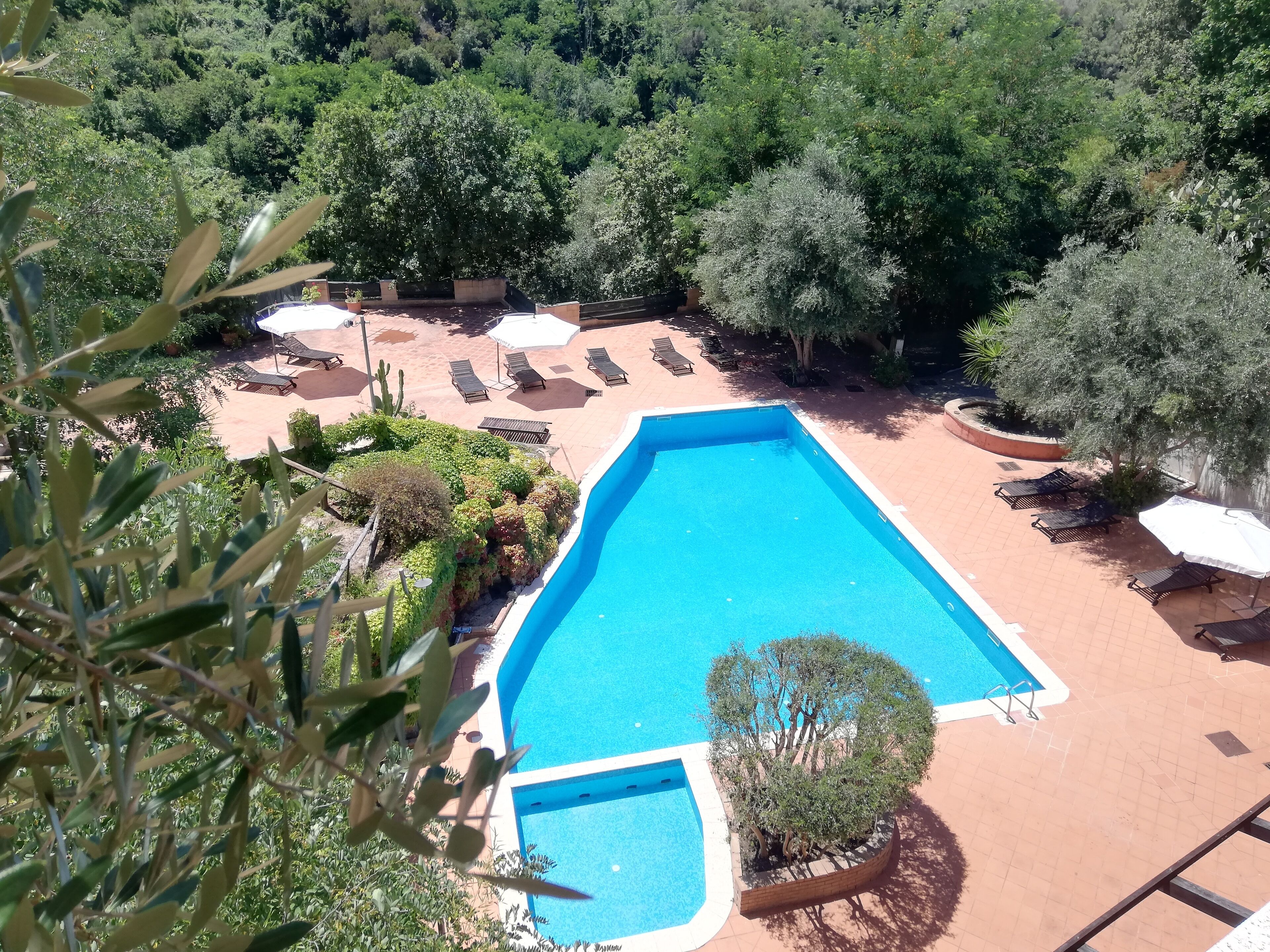 Seasonal outdoor pool