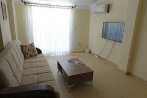 Apartment, 2 Bedrooms | Living area | TV - Duplex Penthouse in Didim (Didim)