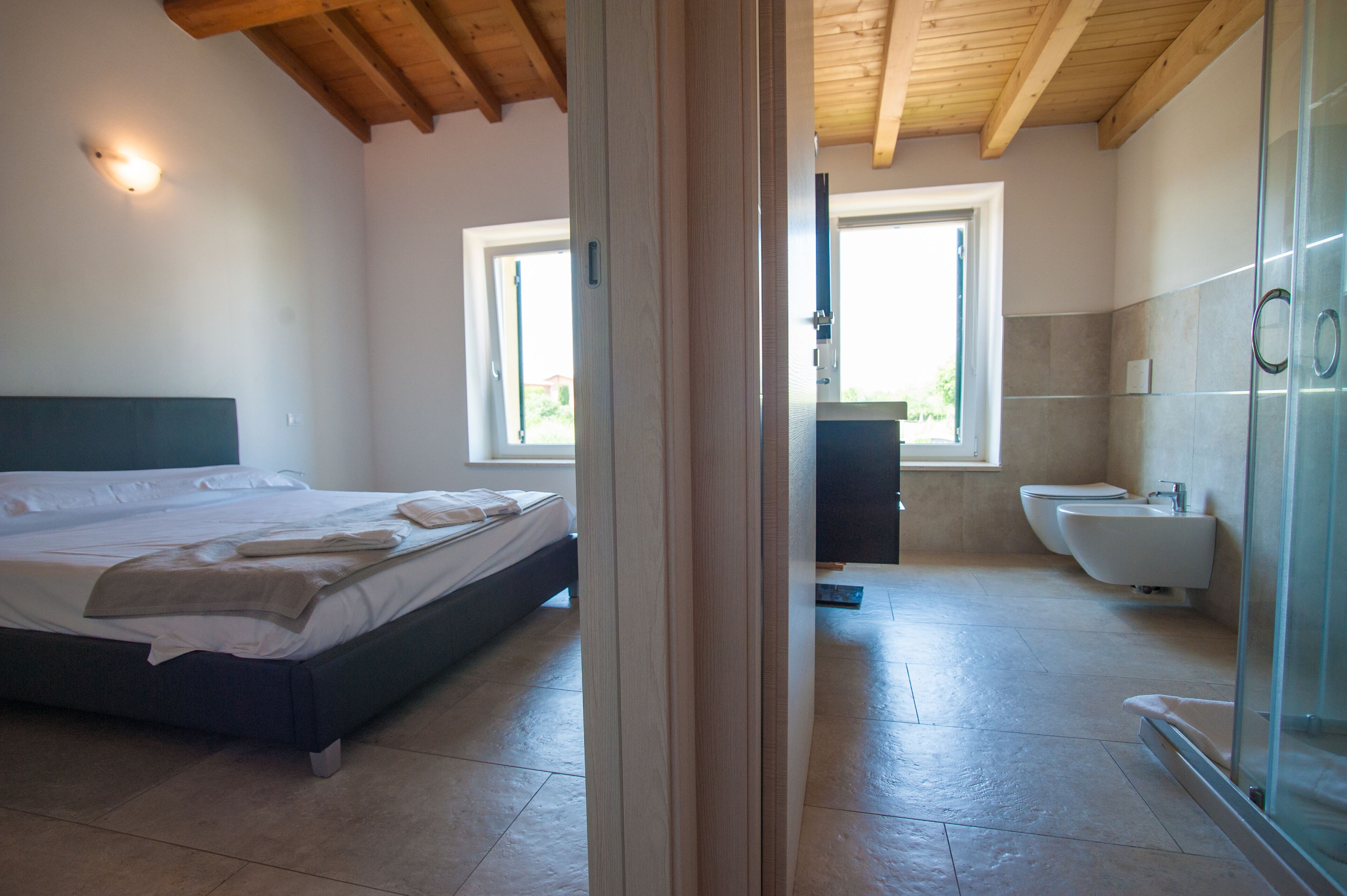 Familielejlighed - bjergudsigt | Egyptiske bomuldslagner, premium-sengetøj, dundyner