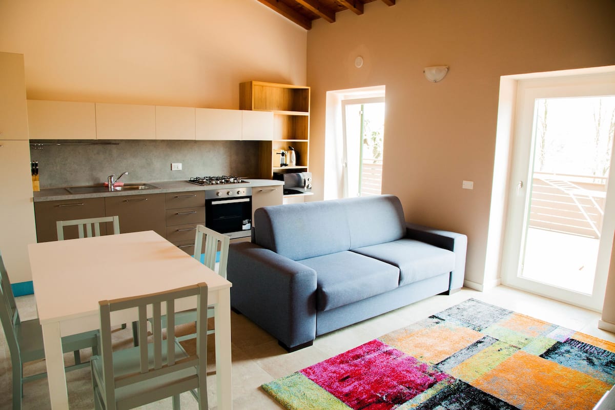 Comfort-Apartment, Parkblick | Bettwäsche aus ägyptischer Baumwolle, hochwertige Bettwaren