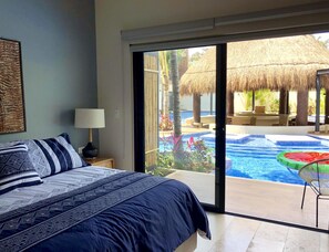 2 bedrooms, iron/ironing board, WiFi, bed sheets - Casa Ka'an Maya in Zama Village, Tulum (Tulum)