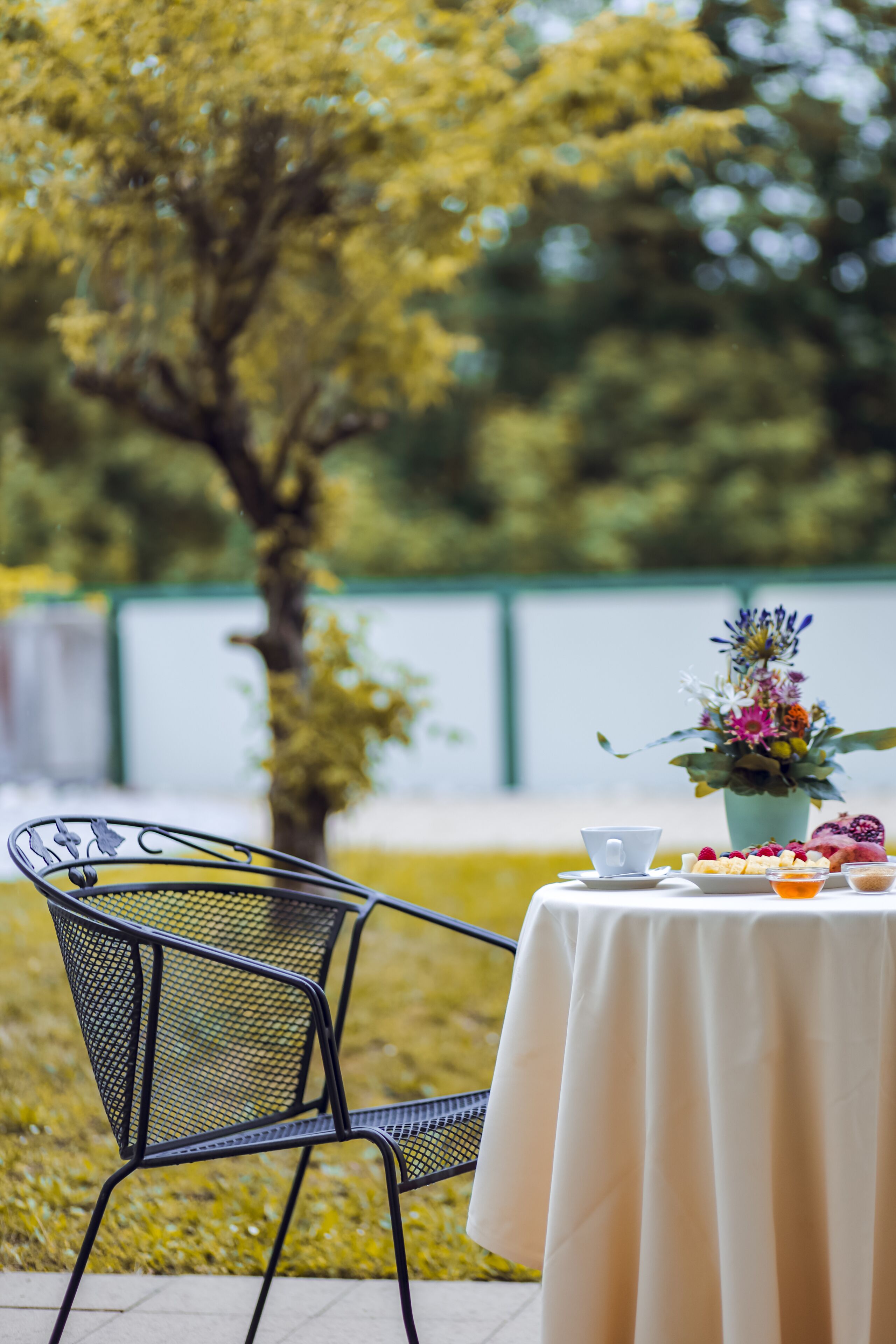 Chambre Double Deluxe, balcon, vue jardin | Terrasse/Patio
