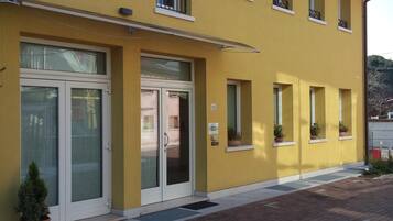 Fassade der Unterkunft