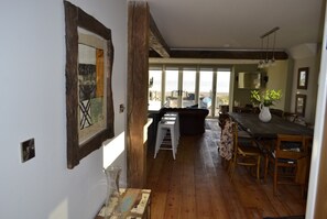 Dining - Outstanding luxury beachfront holiday experience with hot tub (Pevensey Bay)