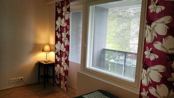 Family Apartment, 1 Bedroom, Accessible, Sauna | 1 bedroom, desk, soundproofing, free WiFi
