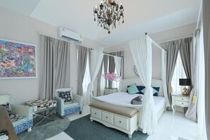 3 chambres, décoration personnalisée, ameublement personnalisé, bureau