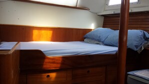 Cabaña, vista al puerto, frente al mar | 3 habitaciones y ropa de cama de alta calidad