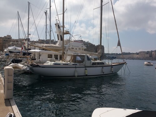 Valletta Grand Harbor Sailing Boat