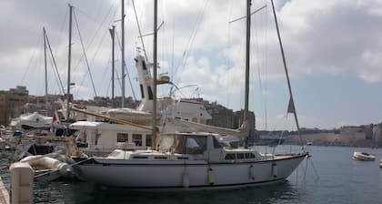 Valletta Grand Harbor Sailing Boat
