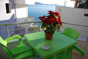 Lejlighed - balkon | Udsigt fra balkon