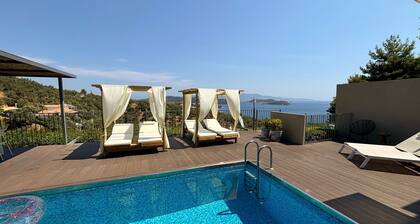3 Br 2 Bth Superior Villa Cassiope with , Private Pool And Stunning Sea Views