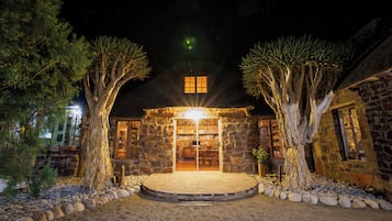 Front of property - evening/night