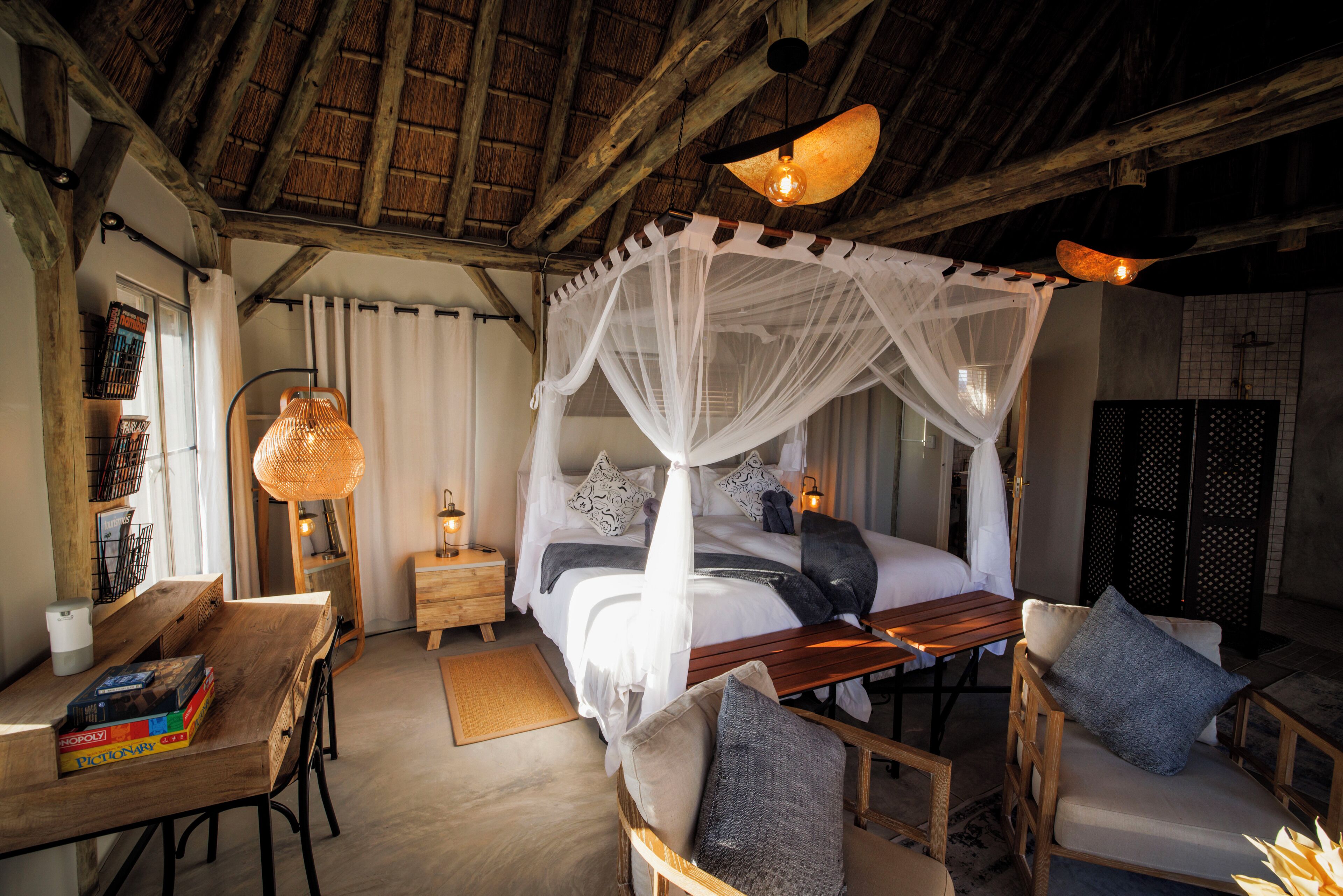 Luksussuite | Skrivebord, wi-fi (inkludert) og sengetøy