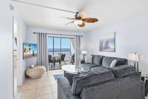 TV, DVD player, ping pong, books