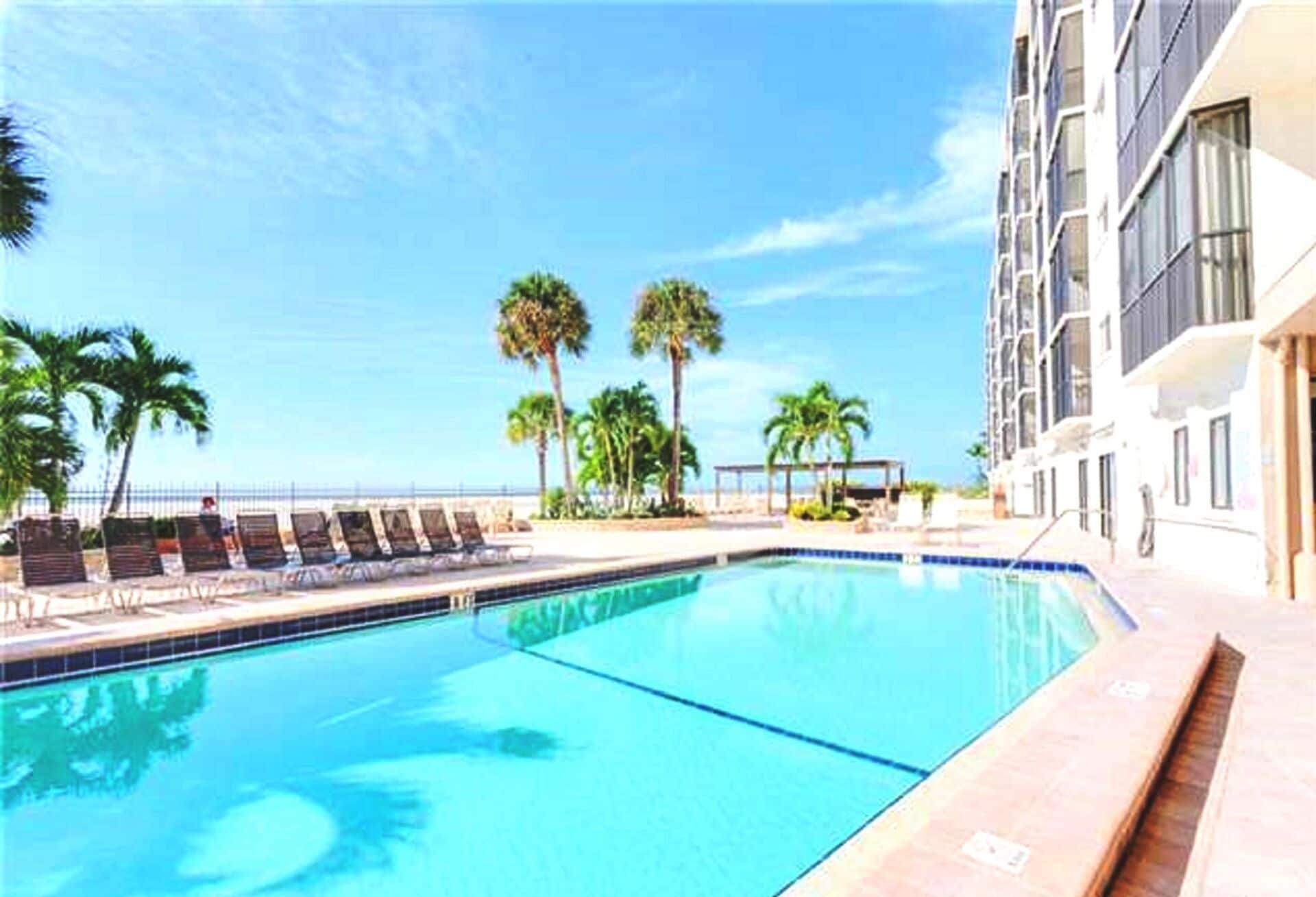 Enjoy our heated pool any time of the day and year!