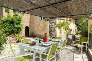 Restauration en plein air