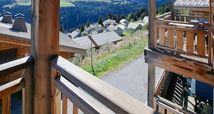 Beautiful apartment/duplex in the Savoyard style in a spectacular setting