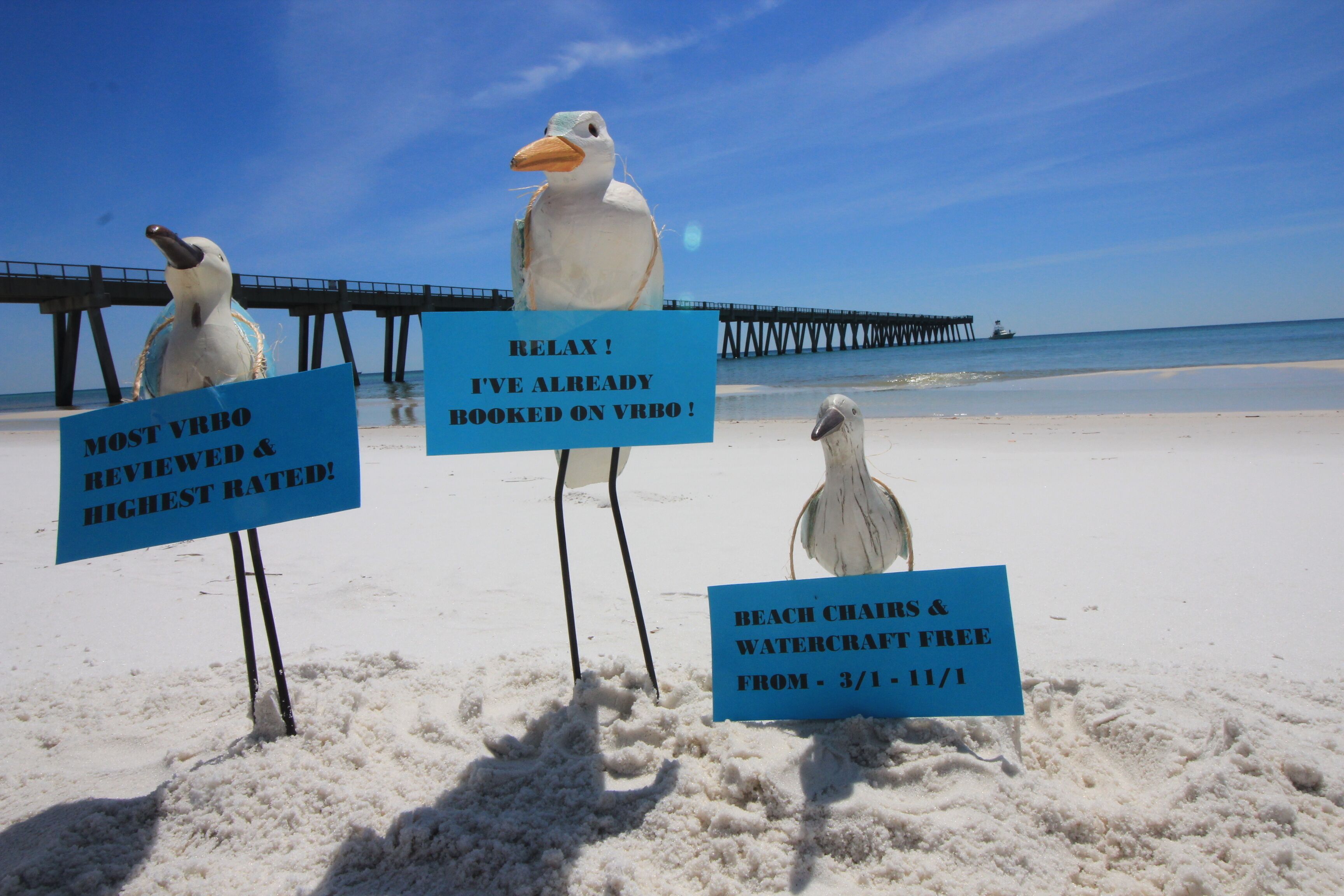 HIGHEST RATED UNIT ON NAVARRE BEACH - 265 REVIEWS ! ONLY ONE FULL WEEK LEFT OCT!