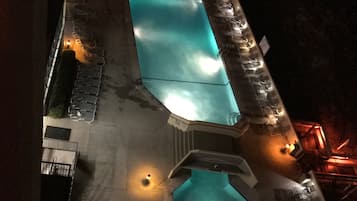 Indoor pool, outdoor pool
