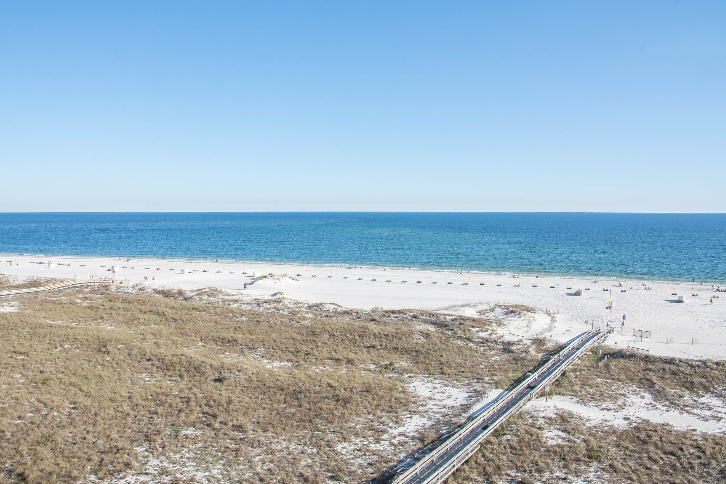 På stranden