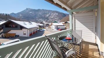 Doppia Superior, 1 camera da letto, cucina, vista montagna | Vista dalla camera