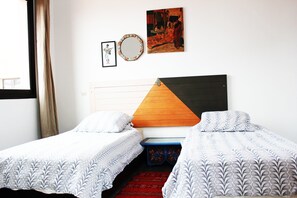 Double Room | 1 bedroom, free cribs/infant beds, free WiFi, bed sheets - Surfline Morocco (Aourir)