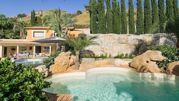 Una piscina climatizada
