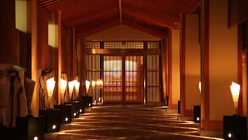 Interior entrance