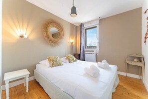 2 sovrum, strykjärn/strykbräda, resesäng och wi-fi