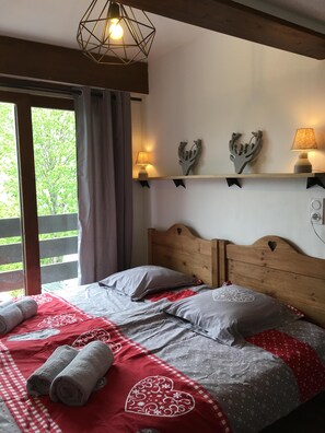 2 chambres, draps fournis