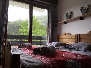 2 chambres, draps fournis