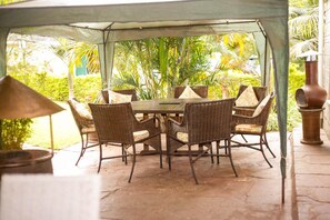 Udendørs spisemuligheder