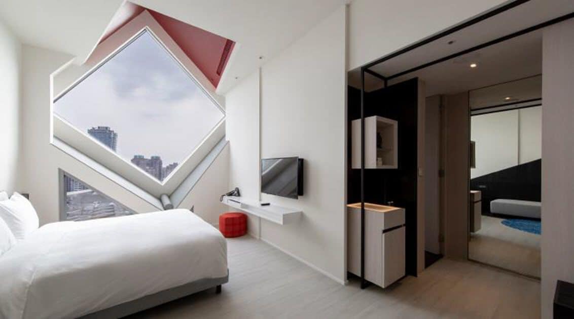 superior quadruple room | 1 bedroom, in-room safe, desk, blackout curtains