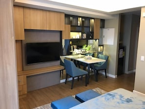 Desk, iron/ironing board, free WiFi, bed sheets