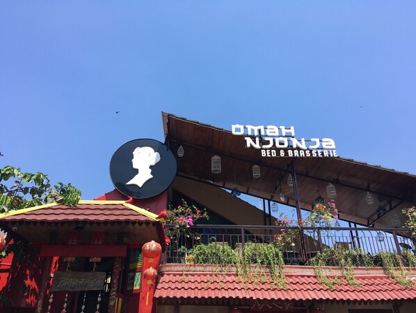 Fassade der Unterkunft