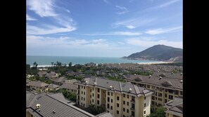 Blick von der Unterkunft