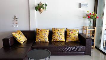 Siddeområde i lobbyen