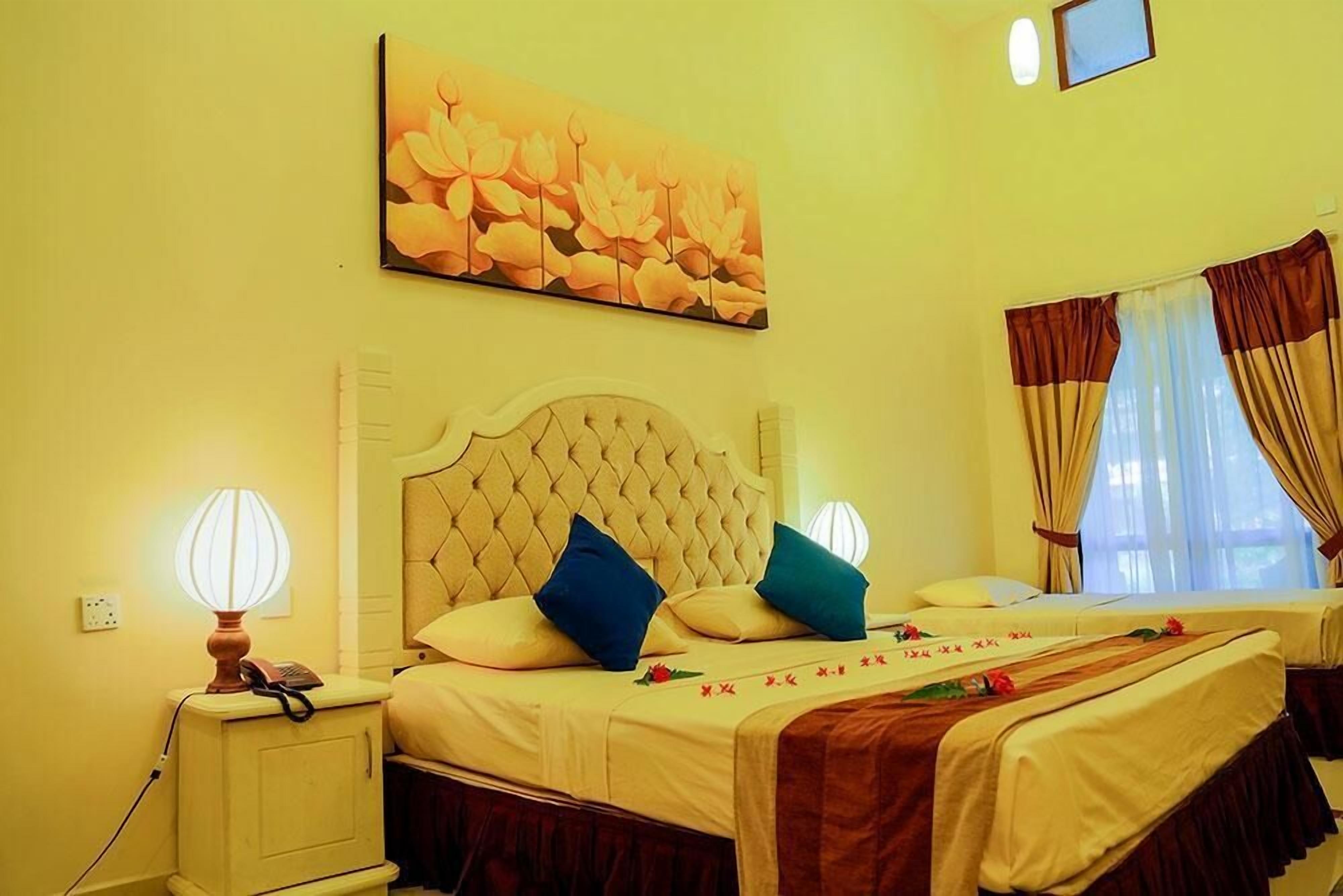 Ropa de cama de alta calidad y minibar 