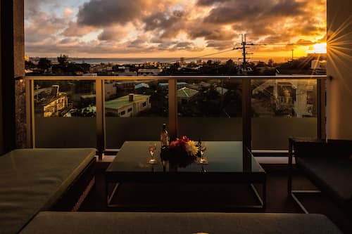 Sky Double Twin (Upper Floor, 55.1sqm, 2LDK) | Terrace/patio