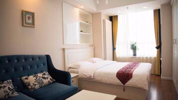 Business-Doppelzimmer | Schreibtisch, Verdunkelungsvorhänge, kostenloses WLAN